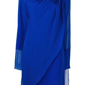 Lanvin ドレープ ドレス ブルー