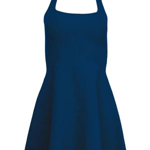 Fleur du Mal Blau 'Sofia' Kleid