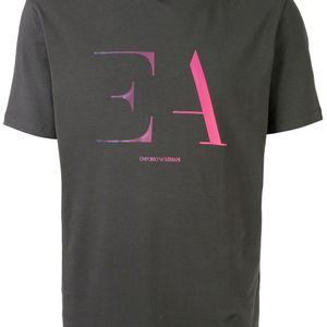 メンズ Emporio Armani ロゴ Tシャツ グレー