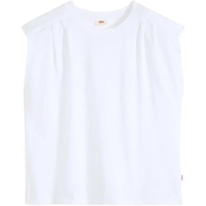 Levi's White Logo-Patch Vest