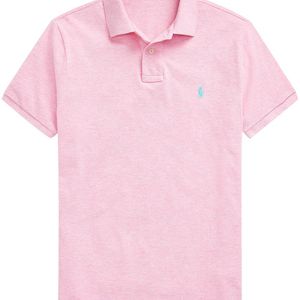 メンズ Polo Ralph Lauren ロゴ ポロシャツ ピンク