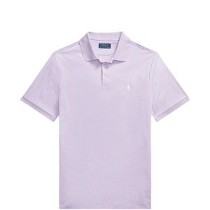 Polo Ralph Lauren Purple Patterned Polo Shirt for men