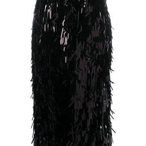 Simone Rocha スパンコール スカート ブラック