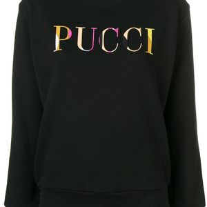 Emilio Pucci ロゴセーター ブラック