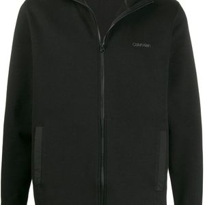 メンズ Calvin Klein ロゴ ジャケット ブラック