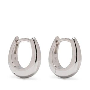 Tom Wood Metallic Liz Huggie Earrings