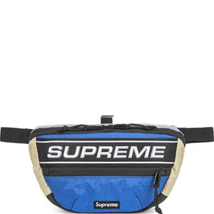 Supreme Blue Logo Waist Bag for men