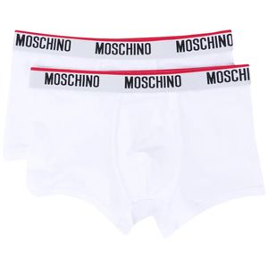 Moschino White Logo Boxers for men