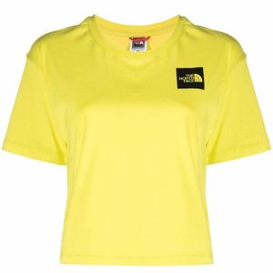 The North Face クロップド Tシャツ イエロー