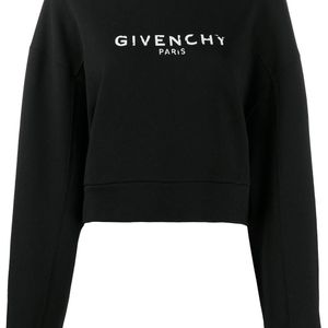 Givenchy ロゴ スウェットシャツ ブラック