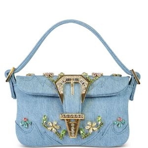 Gedebe Blue Mini Habibi Tote Bag