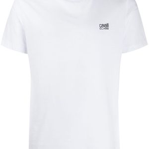 メンズ Class Roberto Cavalli グラフィック Tシャツ ホワイト