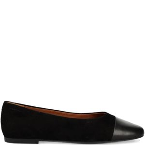 Vagabond Black Jolin Suede Ballet Flats