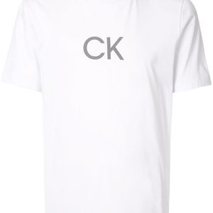 メンズ Calvin Klein ロゴ Tシャツ ホワイト