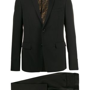 メンズ Fendi ツーピース スーツ ブラック
