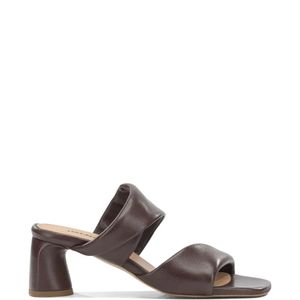 Halmanera White Dally Padded Crossover-Strap Sandals
