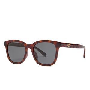 Gucci Brown Oval-Frame Sunglasses for men