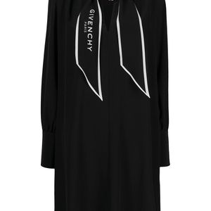 Givenchy シルク シャツドレス ブラック