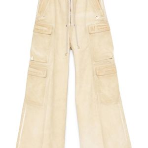 Rick Owens Natural Double Cargo Jumbo Trousers for men