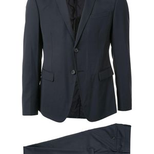 メンズ Giorgio Armani ツーピース スーツ ブルー