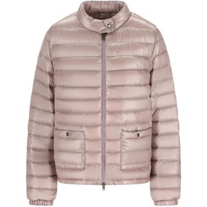 Herno Pink Zip-Up Quilted Jacket