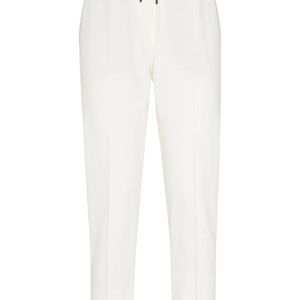 Brunello Cucinelli White "Track" Pants