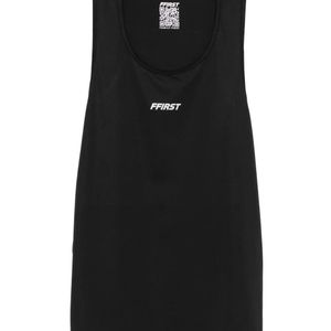 FAMILY FIRST Black Logo Performance Top for men