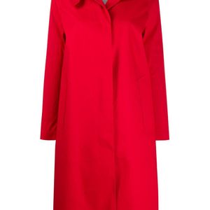 Mackintosh Dunkeld Red Bonded Cotton 3/4 Coat|lr-1001d レッド