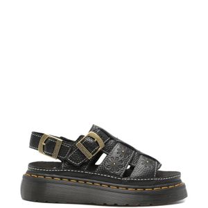 Dr. Martens Black Flat Sandals