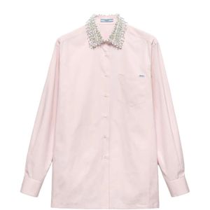 Prada Pink Poplin Shirt