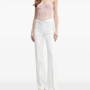Bardot White Estie Embroidered Corset