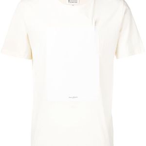 メンズ Maison Margiela ロゴプリント Tシャツ ホワイト