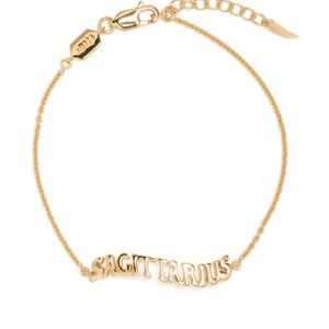 Missoma Metallic Sagittarius Star-Sign Bracelet