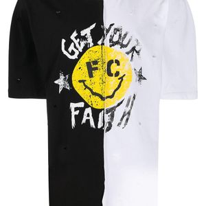 Faith Connexion オーバーサイズ Tシャツ ブラック
