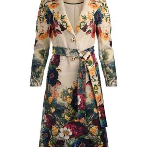 Alice + Olivia Natural Joelle Coat