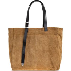 AllSaints Natural Haven Buckle-Detail Tote Bag for men