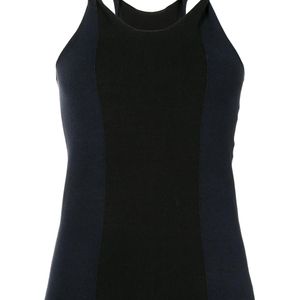 Dion Lee Black Rope-Detail Tank Top
