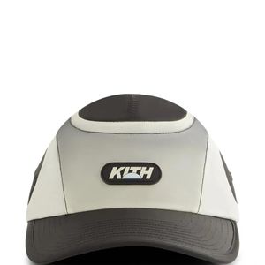 Kith Grey Accelerator Logo-Patch Cap for men