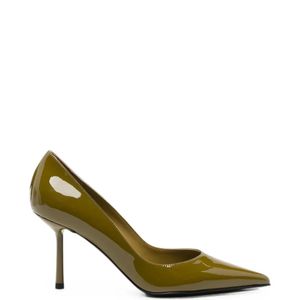Le Silla Green Patent Pointed Toe Pumps