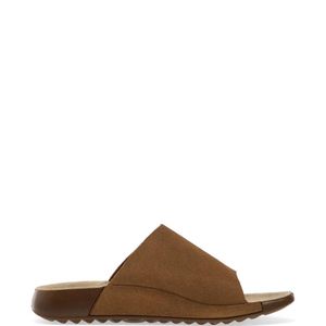Ecco Brown Touch-Strap Sandals