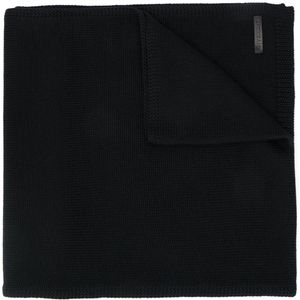 Givenchy ロゴ ニット スカーフ ブラック