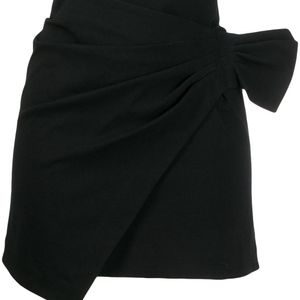 Minigonna drappeggiata Lyuba di Isabel Marant in Nero