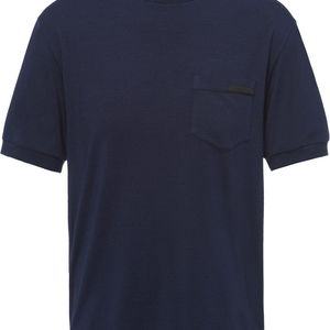 メンズ Prada クルーネック Tシャツ ブルー