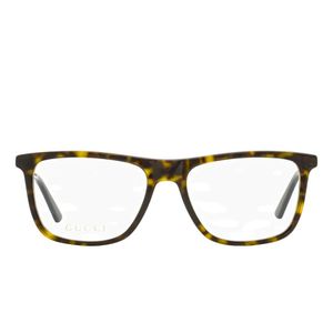 Gucci Brown Rectangular-Frames Glasses for men