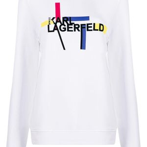Karl Lagerfeld Bauhaus スウェットシャツ ホワイト