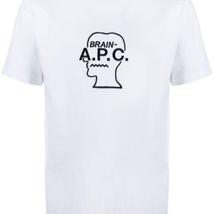メンズ A.P.C. X Brain Dead Tシャツ ホワイト