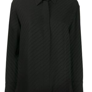 Givenchy Schwarz Hemd aus Seide