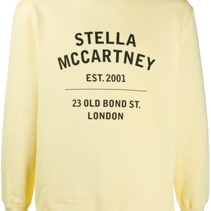 Stella McCartney ロゴ スウェットシャツ イエロー