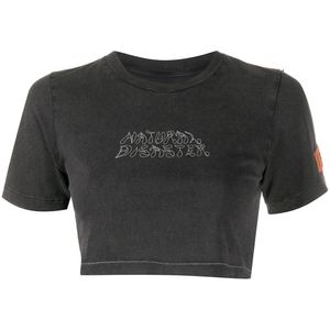 Heron Preston Natural Disaster Tシャツ ブラック