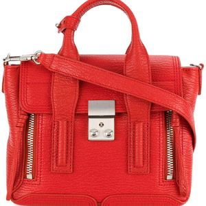 3.1 Phillip Lim Red Pashli Mini Satchel Bag